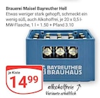 Aktuelle Wodka Angebote bei GLOBUS in Leipzig Aktuelles Bayreuther Hell Angebot bei GLOBUS in Leipzig ab 14,99 €