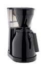 Cafetière filtre isotherme - MELITTA en promo chez Carrefour Cafetière filtre isotherme - MELITTA dans le catalogue Carrefour