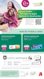 mea - meine apotheke Prospekt für Schwabach: "Unsere Oktober-Angebote", 4 Seiten, 01.10.2025 - 31.10.2025