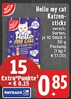 Aktuelle Katzenfutter Angebote bei EDEKA in Düsseldorf Aktuelles Katzensticks Angebot bei EDEKA in Düsseldorf ab 0,85 €