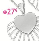 Collier en argent rhodié en promo chez E.Leclerc Collier en argent rhodié dans le catalogue E.Leclerc