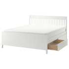 Aktuelles Bettgestell mit Schubladen weiß 180x200 cm Angebot bei IKEA in Braunschweig ab 539,00 €