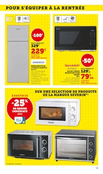 Promo Micro-Ondes dans le catalogue Hyper U du moment à la page 53