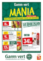 Catalogue Gamm vert en cours à Bourges, "Mania", Page 1