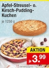 Aktuelles Apfel-Streusel- o. Kirsch-Pudding-Kuchen Angebot bei Zimmermann in Bremen ab 3,99 €