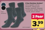 2 Paar Bambus-Socken Angebote bei Netto mit dem Scottie Elmshorn für 3,99 €