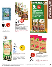 Promotion Terreau dans le prospectus E.Leclerc, valable du 17/02/2026 au 28/02/2026 Promo Terreau dans le catalogue E.Leclerc du moment à la page 7
