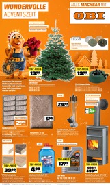 Weihnachtsbaum im OBI Prospekt in Brilon Aktueller OBI Prospekt mit Weihnachtsbaum, "WUNDERVOLLE ADVENTSZEIT", Seite 1