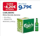 Bière blonde danoise - CARLSBERG dans le catalogue Costco