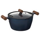 Topf mit Deckel Antihaftbeschichtung Glas/Holz schwarzblau im Angebot bei IKEA in Lörrach Topf mit Deckel Antihaftbeschichtung Glas/Holz schwarzblau Angebote von KLIPPFISK bei IKEA Lörrach für 39,99 €
