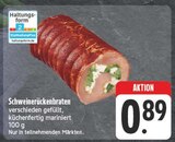 Schweinerückenbraten Angebote bei EDEKA Freital für 0,89 €