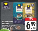 Röstkaffee Balance Angebote von EDEKA Herzstücke bei EDEKA Chemnitz für 6,49 €