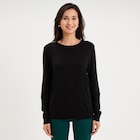 La Halle Marseille - Promo Pull col rond manches longues noir femme Promo Pull col rond manches longues noir femme à 12,99 € dans le catalogue La Halle à Marseille