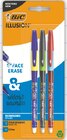 3 rollers gel thermosensibles effaçables - BIC en promo chez Intermarché 3 rollers gel thermosensibles effaçables - BIC dans le catalogue Intermarché