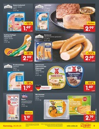Bockwurst Angebot im aktuellen Netto Marken-Discount Prospekt auf Seite 9