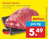 Schweine-Nacken bei Netto Marken-Discount im Amberg Prospekt für 5,49 €