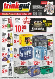 Aktueller Trinkgut Getränkemärkte Prospekt für Harsum: Aktuelle Angebote mit 6} Seiten, 27.05.2024 - 01.06.2024