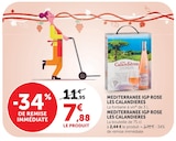 Mediterranee IGP Rose - Les Calandières en promo chez Super U La Baule-Escoublac à 7,88 €