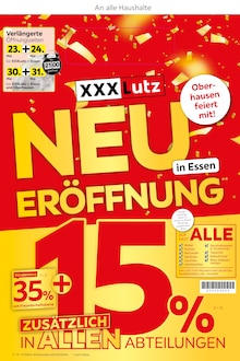 XXXLutz Möbelhäuser Prospekt mit 8 Seiten (Meerbusch)