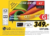 43NU900B6LA im Angebot bei MEDIMAX in Bad Camberg 43NU900B6LA Angebote von LG bei MEDIMAX Bad Camberg für 349,00 €