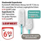 Staubwedel Superduster im Angebot bei GLOBUS in Neubrandenburg Staubwedel Superduster Angebote von LEIFHEIT bei GLOBUS Neubrandenburg für 3,99 €