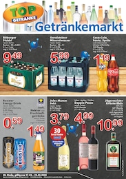 Wasser Angebot im aktuellen TOP Getränke Prospekt auf Seite 1