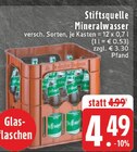 Aktuelles Stiftsquelle Mineralwasser Angebot bei E center in Mönchengladbach ab 4,49 €