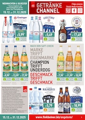 Aktueller Finkbeiner Prospekt mit Gerolsteiner, "Weihnachten & Silvester", Seite 2