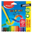 15 crayons color'peps infinity - MAPED - Bureau Vallée 15 crayons color'peps infinity - MAPED à 1,19 € dans le catalogue Bureau Vallée