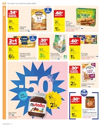 Offre Pâte À Tartiner dans le catalogue Carrefour du moment à la page 40