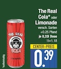 The Real Cola von  im aktuellen EDEKA Prospekt für 0,39 €
