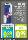 Energy Drink im Angebot bei EDEKA in Erkelenz Energy Drink Angebote von Red Bull bei EDEKA Erkelenz für 0,89 €