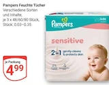 Aktuelle Pampers Angebote bei GLOBUS in Bochum Aktuelles Feuchte Tücher Angebot bei GLOBUS in Bochum ab 4,99 €
