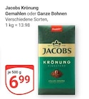 Krönung Gemahlen Angebote von Jacobs bei GLOBUS Hofheim für 6,99 €