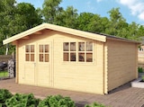 Blockbohlenhaus „Isar“ bei Hagebaumarkt im Prospekt "" für 1.999,00 €