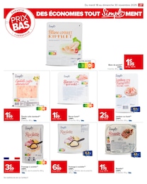 Prix et réduction Fromage dans le prospectus Carrefour Market en cours Offre Fromage dans le catalogue Carrefour Market du moment à la page 29
