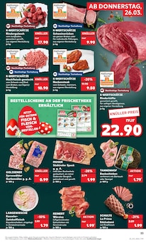 Hackfleisch im Kaufland Prospekt "Aktuelle Angebote" mit 68 Seiten (Wolfsburg)