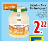 Andechser Natur Bio-Fruchtjogurt Mango im Angebot bei EDEKA in Ravensburg Andechser Natur Bio-Fruchtjogurt Mango Angebote von Demeter bei EDEKA Ravensburg für 2,22 €