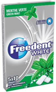 Freedent White Chewing-gum sans sucres
