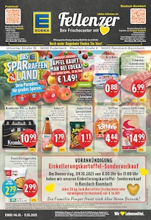 Aktueller EDEKA Prospekt "Aktuelle Angebote" Seite 1 von 24 Seiten für Herschbach