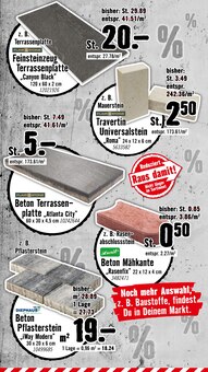 Terrassenplatten im aktuellen Hornbach Prospekt (Halle (Saale)) Terrassenplatten im Hornbach Prospekt "Dir ist vieles Latte. Nur nicht Dein Garten." mit 33 Seiten (Halle (Saale))