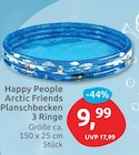 Arctic Friends Planschbecken 3 Ringe von Happy People im aktuellen budni Prospekt