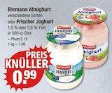 Aktuelles Almighurt oder Frischer Joghurt Angebot bei V-Markt in München ab 0,99 €