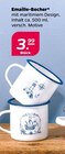 Emaille-Becher für 3,99 € bei Netto mit dem Scottie im Angebot Emaille-Becher im aktuellen Netto mit dem Scottie Prospekt