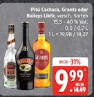 Pitú Cachaca, Grants oder Baileys Likör im Angebot bei EDEKA in Buxtehude Pitú Cachaca, Grants oder Baileys Likör Angebote bei EDEKA Buxtehude für 9,99 €