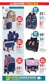 Promos Cartable dans le catalogue "Super U" de Super U Cartable en promo dans le catalogue Super U à la page 7