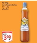 Sirup im Angebot bei GLOBUS in Zwickau Sirup Angebote von Yo bei GLOBUS Zwickau für 3,00 €