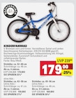 Kinderfahrrad Blau/Weiß Angebote von Bachtenkirch bei Marktkauf Fellbach für 159,00 €