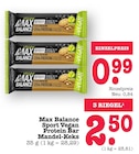 Sport Vegan Protein Bar Mandel-Keks Angebote von Max Balance bei E center Heidelberg für 0,99 €