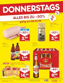 Tyskie im Netto Marken-Discount Prospekt "Aktuelle Angebote" mit 62 Seiten (Bielefeld)